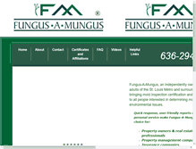 Tablet Screenshot of fungusamungusonline.com